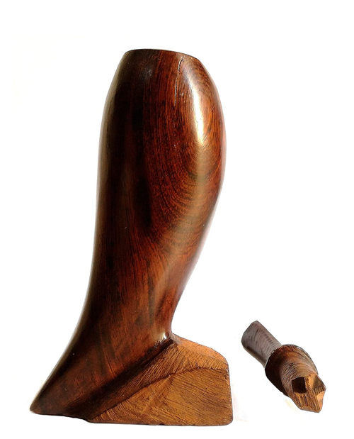 Moledor de madera para chiltepín, pimienta, especias. Modelo Chile